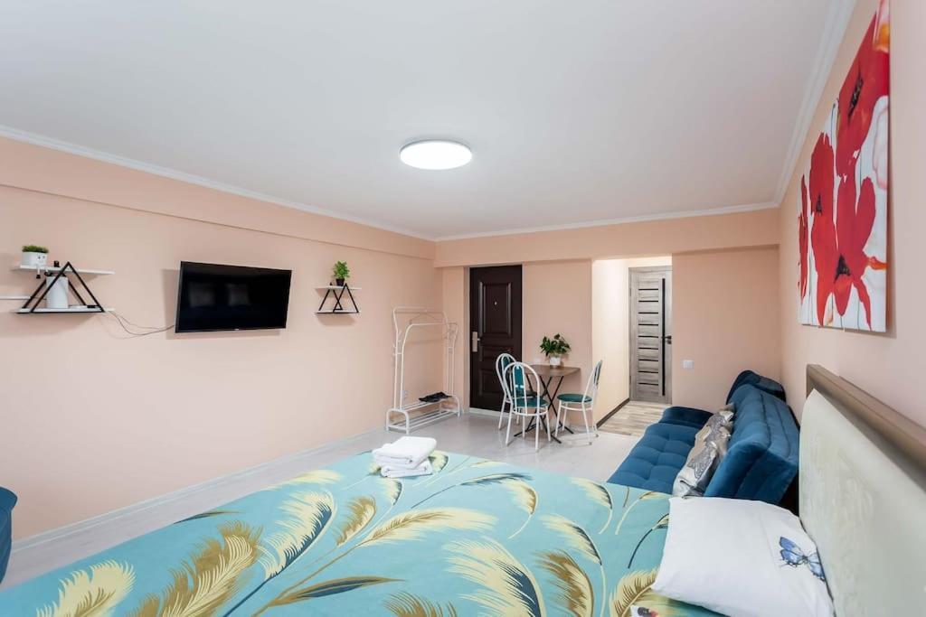 Квартира С Видом На Горы Almaty Extérieur photo